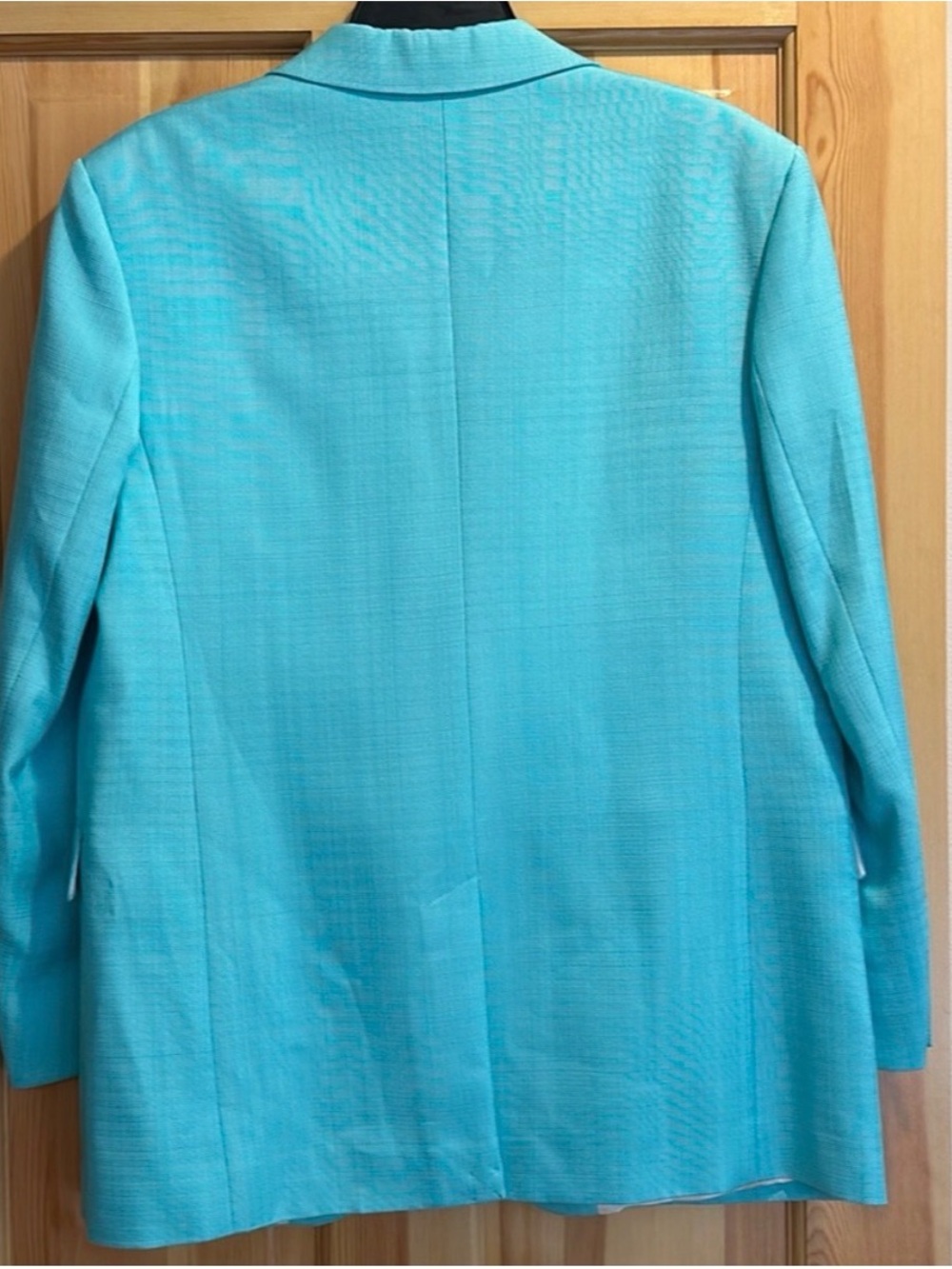 Mix It Bright Turquoise Single-Button Blazer - Picture 2 of 5